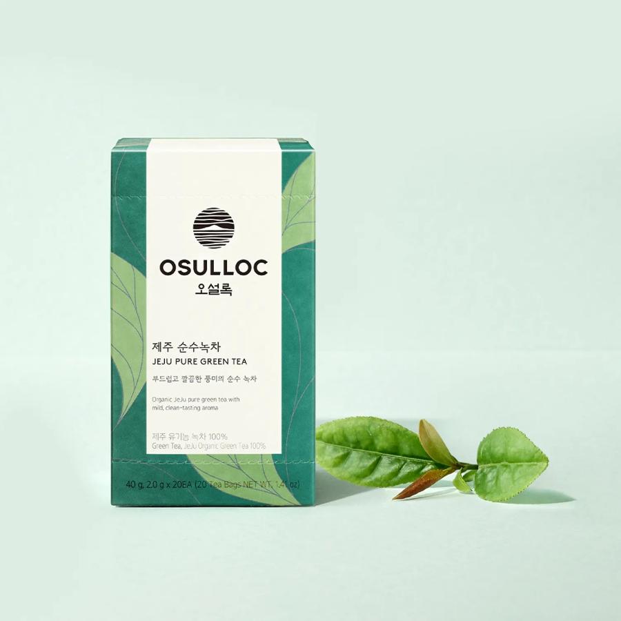 OSULLOC Jeju Pure Green Tea 20ea*2box Pure Green Tea 20ea*2box