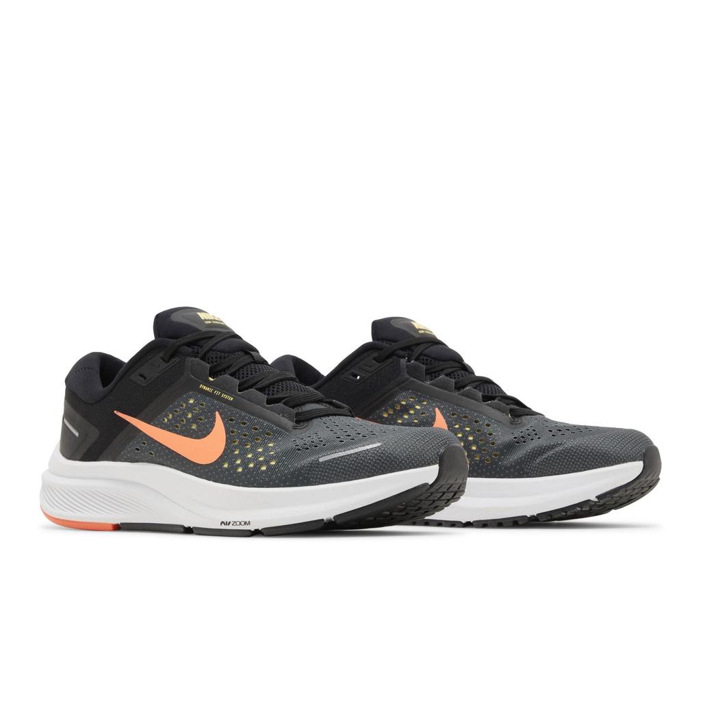 Nike Air Zoom Structure 23 'Black Bright Mango' (Unisex) Anthracite / Bright Mango / Black Running Shoes CZ6720 006
