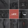 2023 New LEO Black Multi-functional Waterproof Fishing Tackle Storage Bag Large-capacity Outdoor Backpack Messenger Sling Fishing Bag