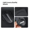 For Jeep Car Sun Visor Glasses Clip Auto Sunglasses Card Clip Accessories For Jeep Renegade Wrangler Gladiator Liberty Rubico
