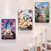 Anime Shangri La Frontier Poster HD Art Sticky Wall Waterproof Home Living Room Bedroom Bar Aesthetic Decoration