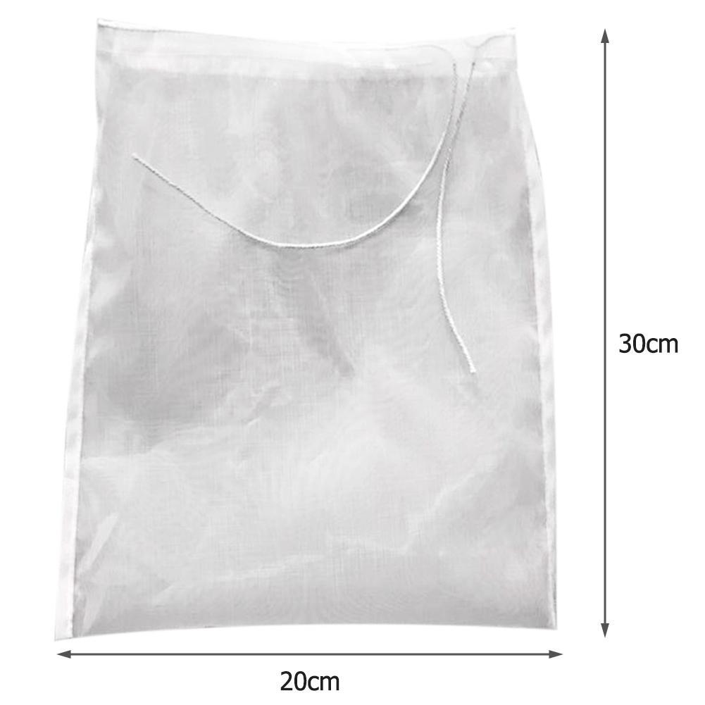 20X30cm Nut Milk Bag Reusable Almond Milk Bag Strainer Fine Mesh Nylon Cheesecloth Cold Brew Coffee Filter