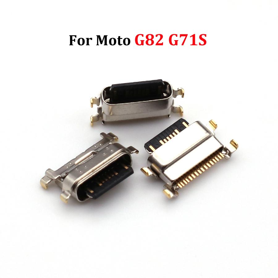 10Pcs For Motorola Moto G13 G22 G23 G32 G52 G53 5G G82 G72 G73 E13 E22 E20 E30 E32 E40 USB Charging Port Dock Charger Connector