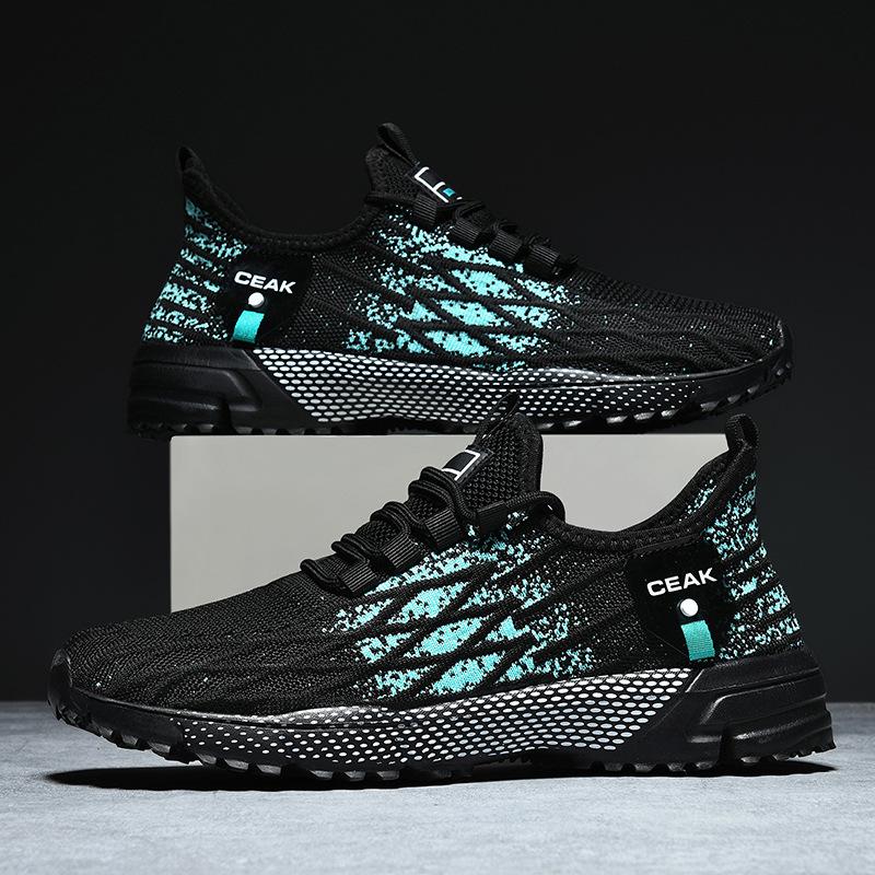 

Большого размера весенне-осенние новые легкие дышащие сетчатые туфли повседневная спортивная обувь мужские кроссовки для бега 50