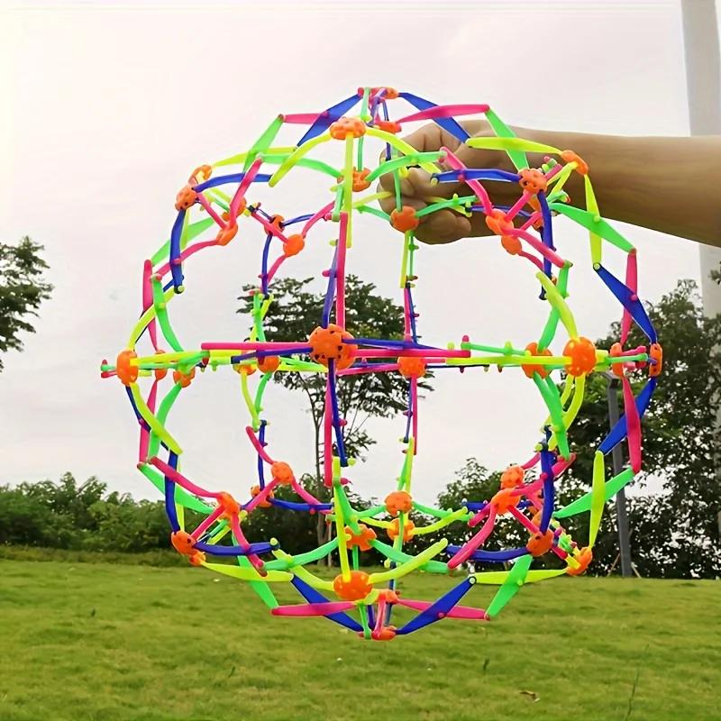 Large Retractable Ball, Expandable Breath Ball Toy Ball, Calming and Stress Relief Toys, Yoga Relaxation Accessories