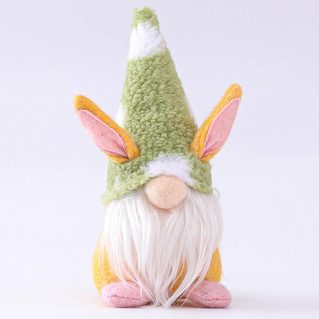 Easter Bunny Gnome Rabbit Nordic Decor Plush Toy Doll Ornaments Kids Gifts