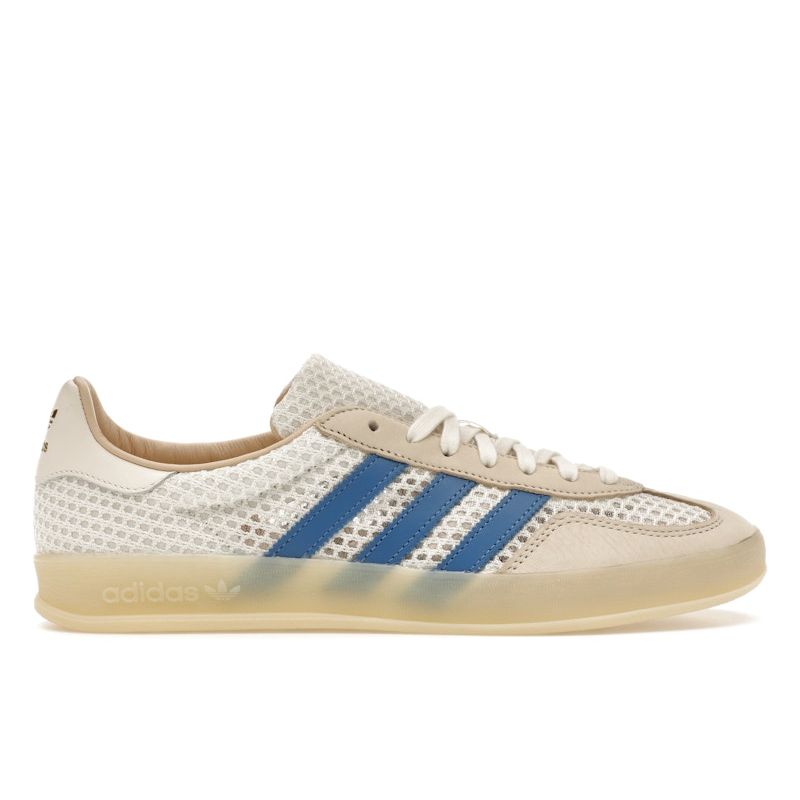 adidas Gazelle Indoor Off White Focus Blue Men Sneakers Cream Warm-Vanilla JH5419