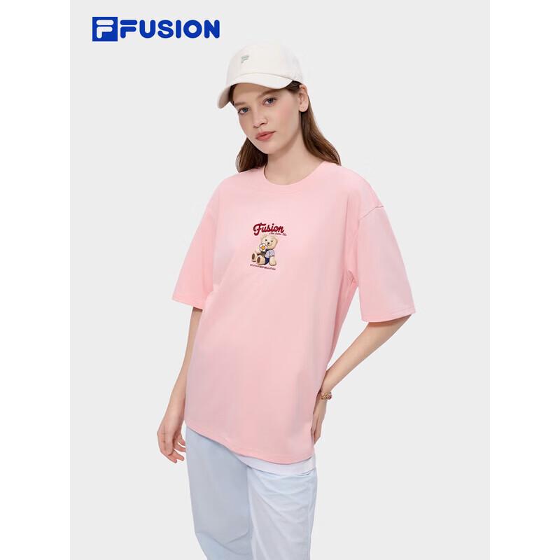 FILA FUSION 2026 Summer Unisex Cooling Knit T-Shirt S