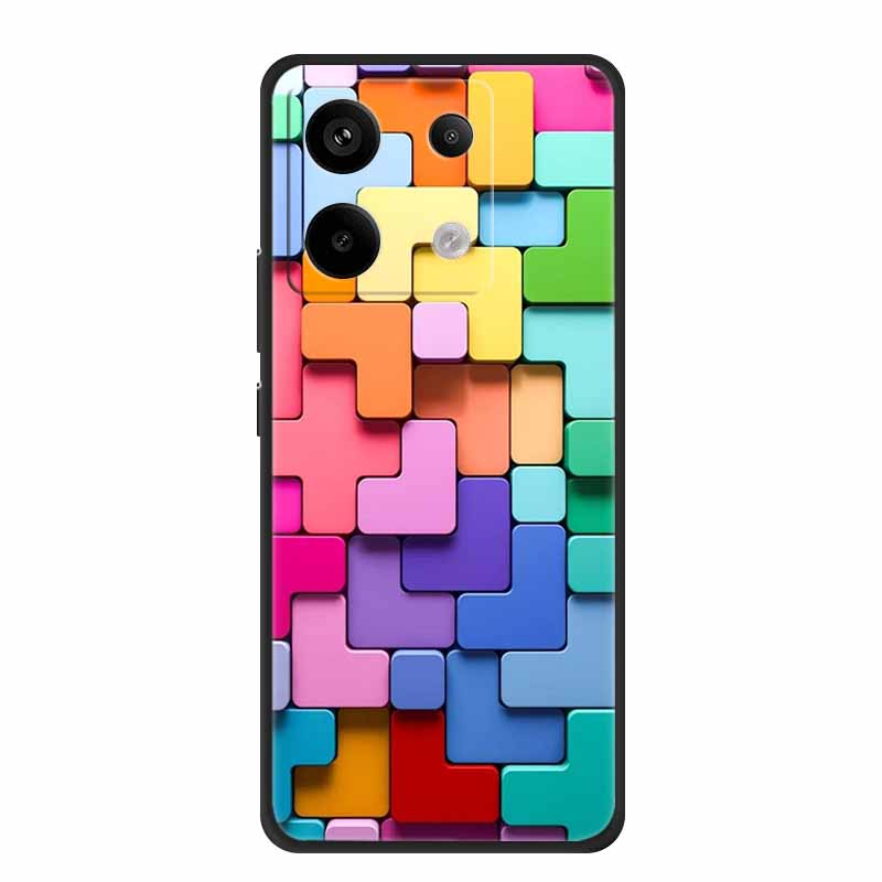 Do etui Xiaomi Redmi Note 13 Pro 5G Luksusowe Miękkie Silikonowe TPU Tylna Osłona Etui na Telefon Redmi Note13 Pro Plus 5G Odporne na Wstrząsy Fundas