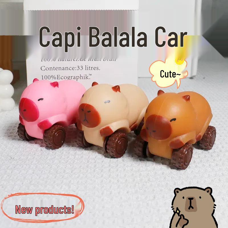 

Capybara Decompression Toy: Stress Relief Funny Squeeze Car
