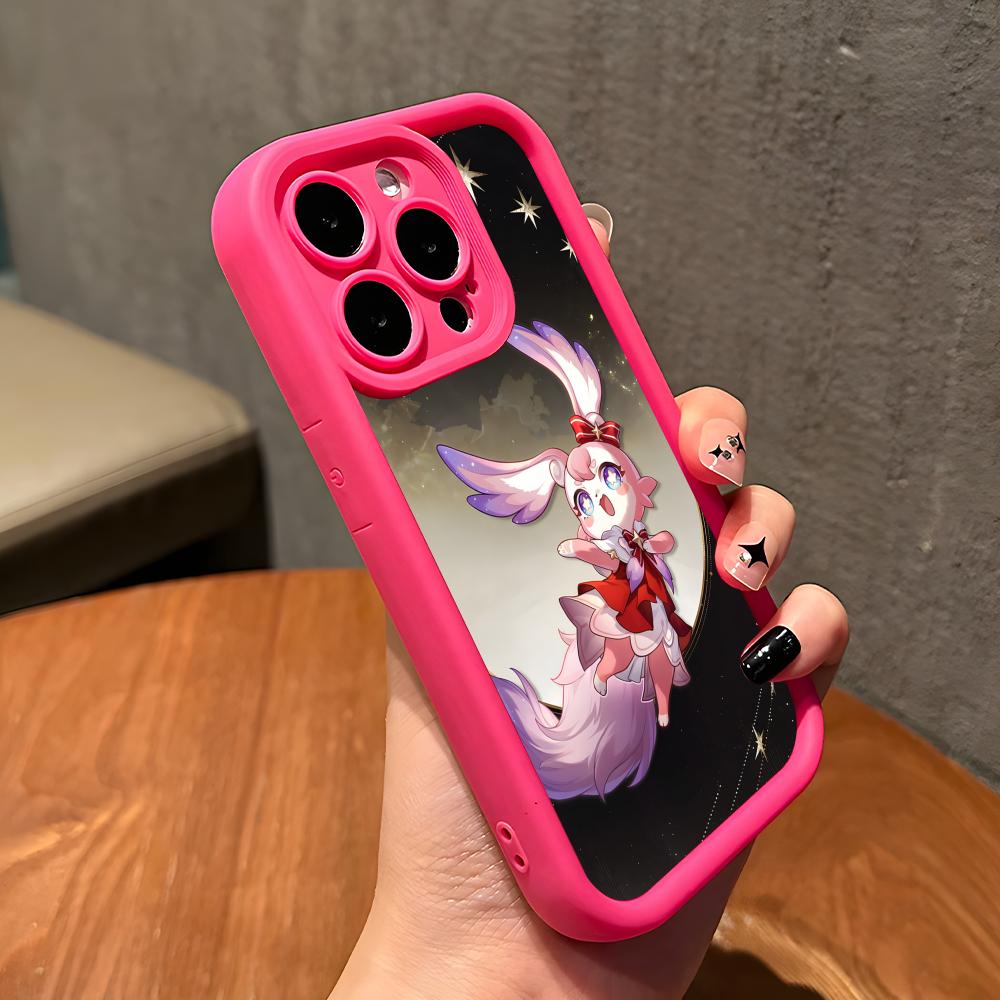 HSR Mem Thicken TPU Mobile Phone Case for iPhone 17 16 15 14 13 12 11 Air Pro Max Plus Colorful Cover