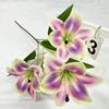 Plant Simulated Lilium Spp Wedding Hotel Restaurant Desktop Decoration Props