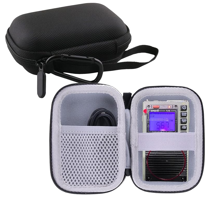 

WERJIA Compatible with storage case ZHIWHIS ZWS-787 radio small disaster prevention bluetooth speaker (Case only)