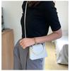Summer Contrast Mini Bag 2023 New One Shoulder Trend Crossbody Bag Chain Small Square Bag