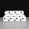 Black and White Polka Dots Decorative Box Leather Jewelry Boxes Dresser Table Desk Decoration Exquisite Jewelry Storage Jar