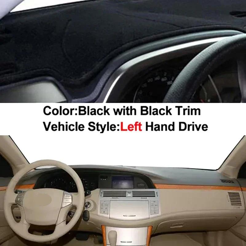 Car Dashboard Cover Non Slip Pad For Toyota Avalon 2005 - 2010 LHD RHD Dashmat Car Dash Mat Sun Shade Pad Anti-UV Cushion
