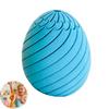 3D-gedrucktes spiralförmiges Ei Fidget Toy Einzigartiges sensorisches Fidget Dreh-Osterei Spielzeug Stressabbau Ei-Kreisel für Kinder Erwachsene Angstlinderung