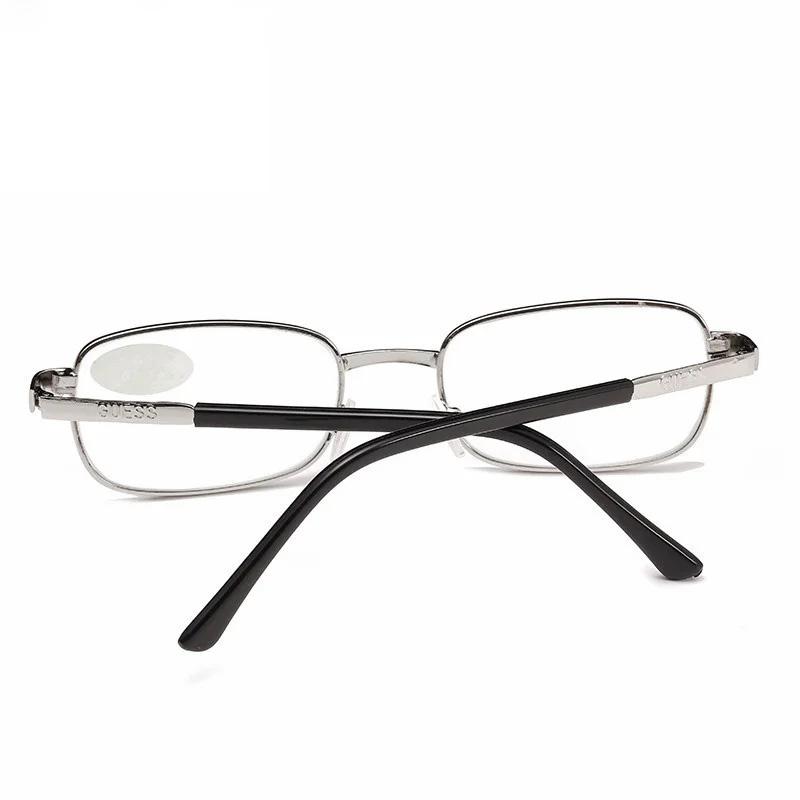 Metallic Aspherical Glasses Lenses Presbyopic Eyewear Unisex Reading Eyeglasses +1 0+2 0+3 0+4 0 Donghai Crystal