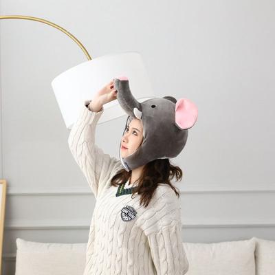 Elephant Headgear, Hat, Plush Headgear, Photo Props, Photo Props, Cartoon Headgear, Photo Props