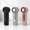 Strong Wind Rhinestone Handheld Fan Digital Display Mini Fan Portable Electric Fan  Summer