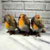 New resin statue ornament, cute and creative decoration, don't listen, don't look, don't say bird desktop decoration ornament