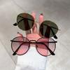 Retro OVAL Ocean Sunglasses UV Resistant Fashionable Trendy Ins Unisex Sunglasses
