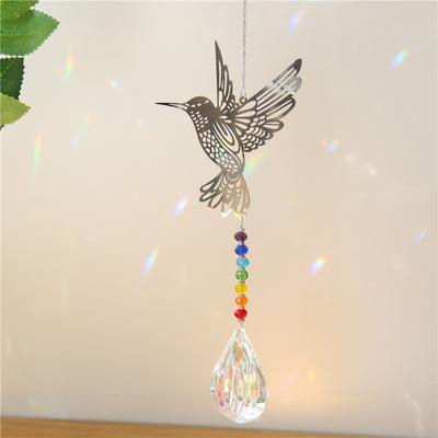 Kristall-Sonnenfänger, Prismen, zum Aufhängen, Regenbogen-Windspiel, Lebensbaum, Heimdekoration, Auto-Kunst, hängender Anhänger