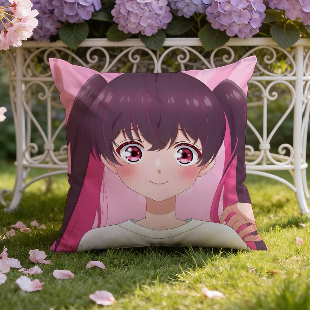 M-Mikadono Sanshimai wa Angai, Choroi Cushion Cover Home & Car Dual-Scene Pillow Cover: Reversible for Premium Comfort
