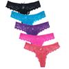 Ultra-thin Thong Transparent Sexy Panties Underwear Women Cotton Lace Tanga Briefs Women Intimates