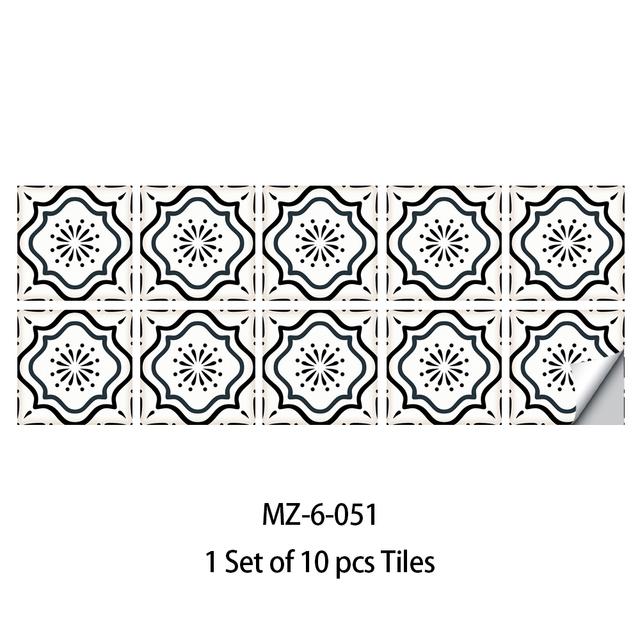 Película adhesiva para azulejos, 28 estilos a elegir, para azulejos/suelo en la cocina, protector contra salpicaduras, papel tapiz artístico para suelo, calcomanías de pared