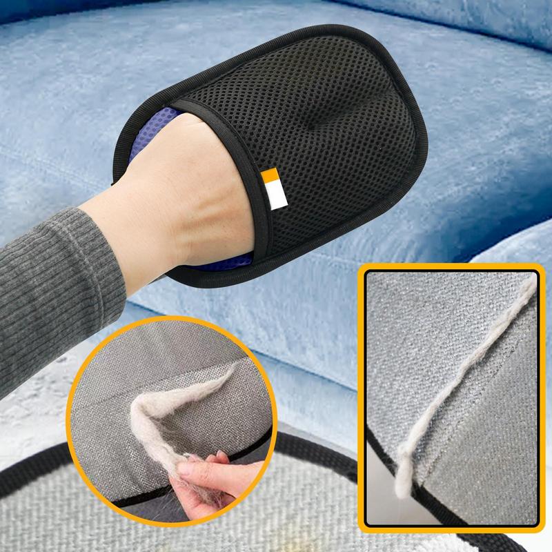 Pet Hair Remover  Cat Hair Cleaner Pet Hair Removal Tool Household Hair Remover Reusable Pet Hair Remover Glove Pet Supplies