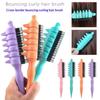 1 Pezzo Spazzola Styling Capelli Arricciacapelli Qualità Salone Per Uomini e Donne Pettine e Modella Capelli Ricci Riduce Strappi Strumento per Parrucchiere