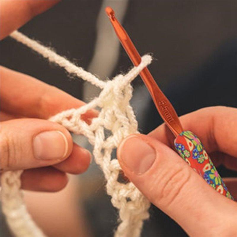 Ergonomic Crochet Hooks Set, Handles& Alumina Knitting Needles For DIY Weaving Projects