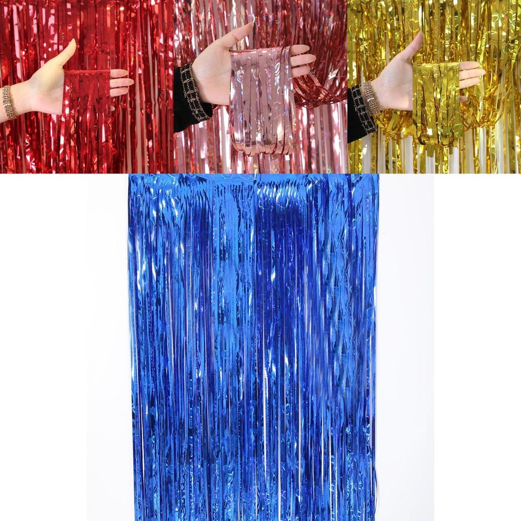 Fantastisk Hjärtformad 2 Meter Regnsilkesgardin För Romantiska Bröllopsdekorationer