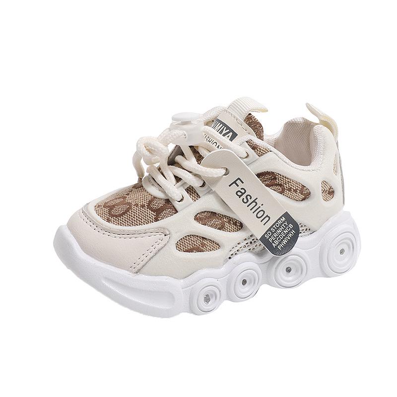 LED Light-Up Breathable Kids' Shoes for Ages 1-6 - Trendy Spring & Autumn Casual Sneakers