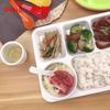Hui Huang Melamine Six-Compartment Meal Tray