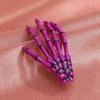 Harajuku Gothic Skull Hand Bone Hair Clip - Bloody Skull Grip