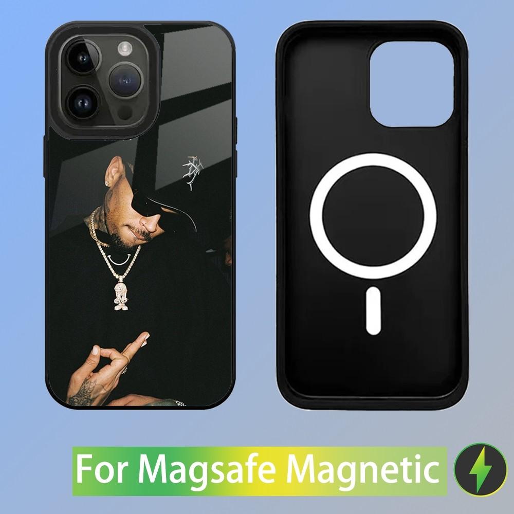 

Rapper Chris Brown 11 11 Phone Case For iPhone 15,14,13,12,11,Plus,Pro,Max Mini Magsafe Magnetic Wireless Charging iPhone12