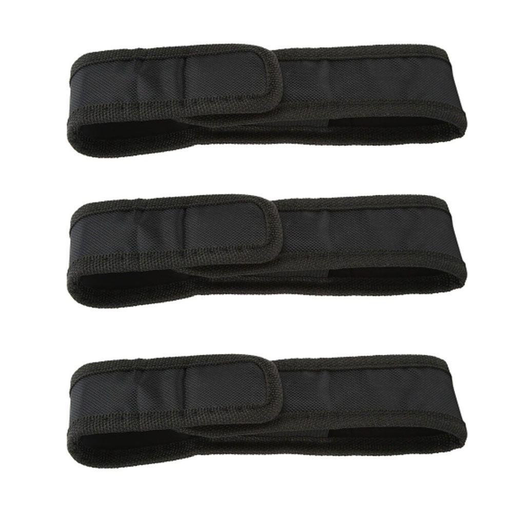 3 Pcs 5.31-5.51in Flashlight Pouch Heavy Duty Flashlight Molle Pouch  Outdoor Use