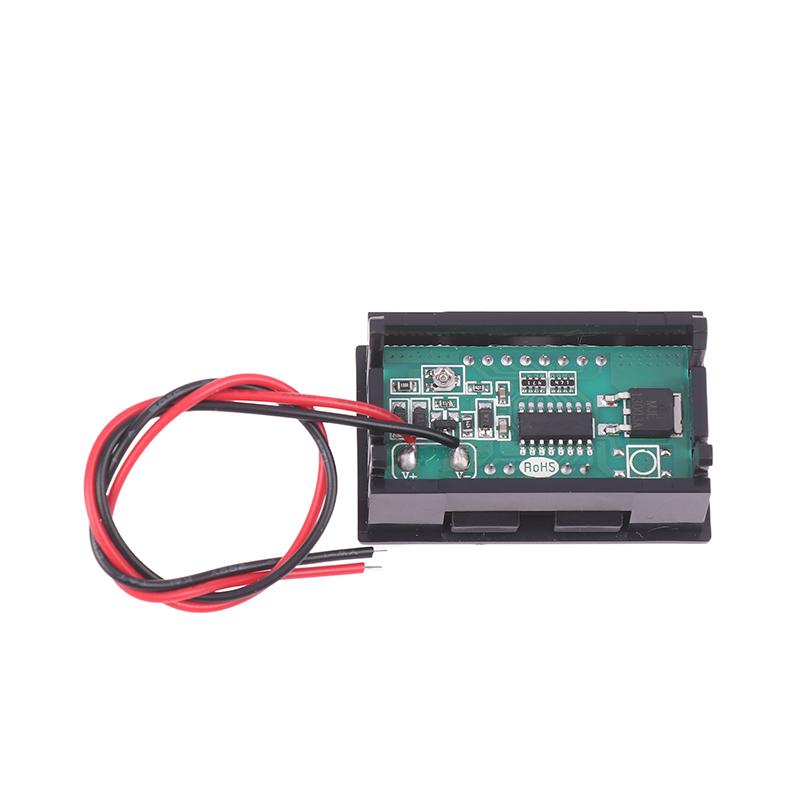 Car Battery Charge Level Indicator 12V 24V 36V 48V 60V Lithium Battery Capacity Meter Tester Blue Display Led Tester Voltmeter