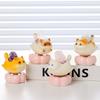 Rotating Kitten, Cute Cat, Content Cat, Smooth Crystal Raw Stone Home Decoration Piece, Cartoon Kitten, Office Desk Decoration Item