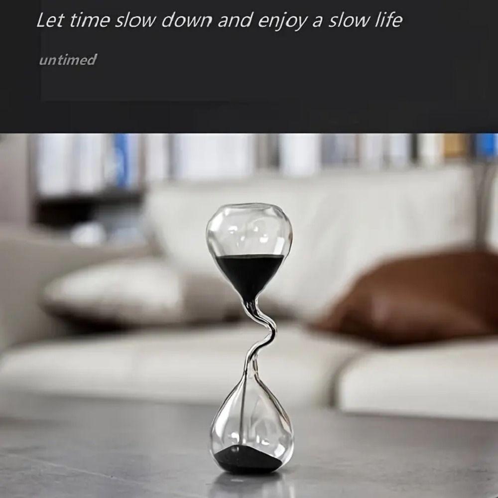 Curve Design Sand Clock Creative Sand Timer Simple Sand Watch  Home Decor