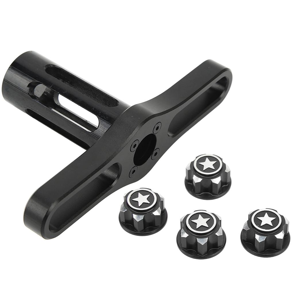 17mm Wheel Hex Nuts Sleeve 17mm Hex Nuts Installation Tool Wrench with 17mm Coupling Hub Nut Cap
