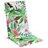 High Back Chair Cushions 4 pcs Multicolored Oxford Fabric