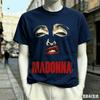Camiseta de Algodón Transpirable Suave de Manga Corta con Estampado Gráfico de Madonna para Unisex Unisex Oversize Producto Caliente Suave