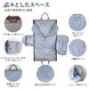 Garment Bag for Dry and Wet Convertible Clothing Suit Storage Suit Boston Dustproof Shoulder Business Job Gym [travel Inspira] Travel, Separation,