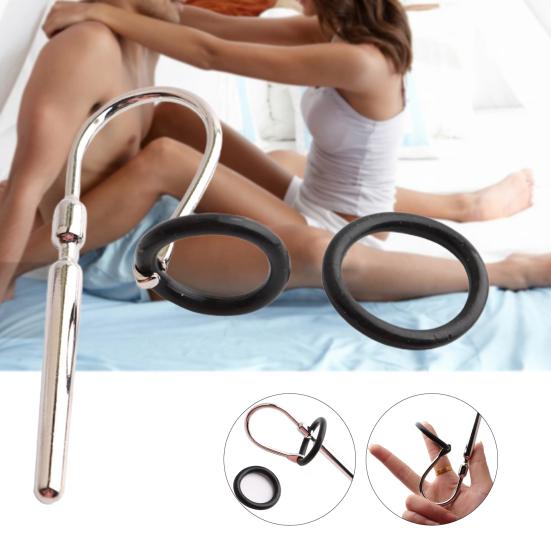 Yousheng Harnröhrenröhrenstange, universeller, effektiver Harnröhrendilatator aus Edelstahl, Stimulationsstopper für Freunde