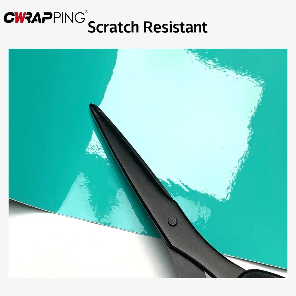 Vinyls Tiffany Blue Car Sticker Vinyl Wrap Custom Stickers Film Wrapping Foil Body Covering Exterior Adhesive Automotive Parts