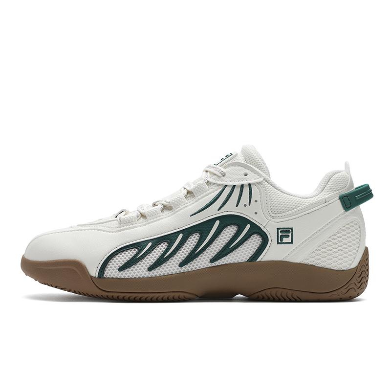 FILA ADE2025 Breathable And Lightweight Low top Casual Shoes Men s White Green F12M531121FWB 40