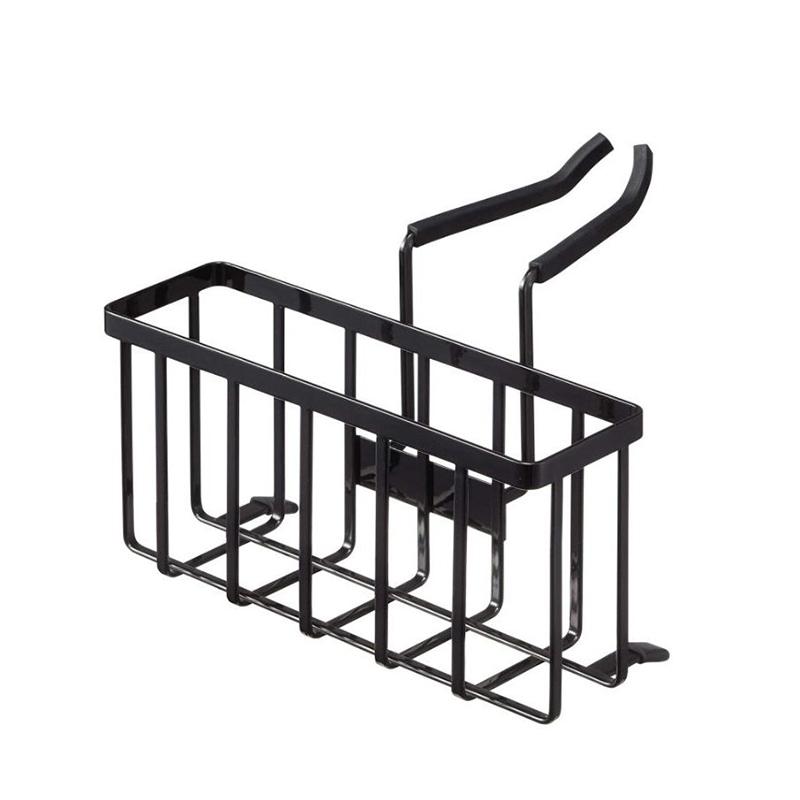 

Компактная многофункциональная полка для кухонной раковины, органайзер для слива воды, губок и чистящих средств, кухонные аксессуары чёрный